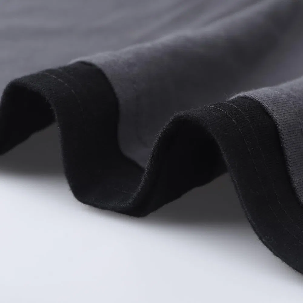 Muscle Alive Uomo Falso Completo 2 Pezzi Girocollo Camicie a Strati Tinta Unita Casual Maglione con vestibilità Ampia