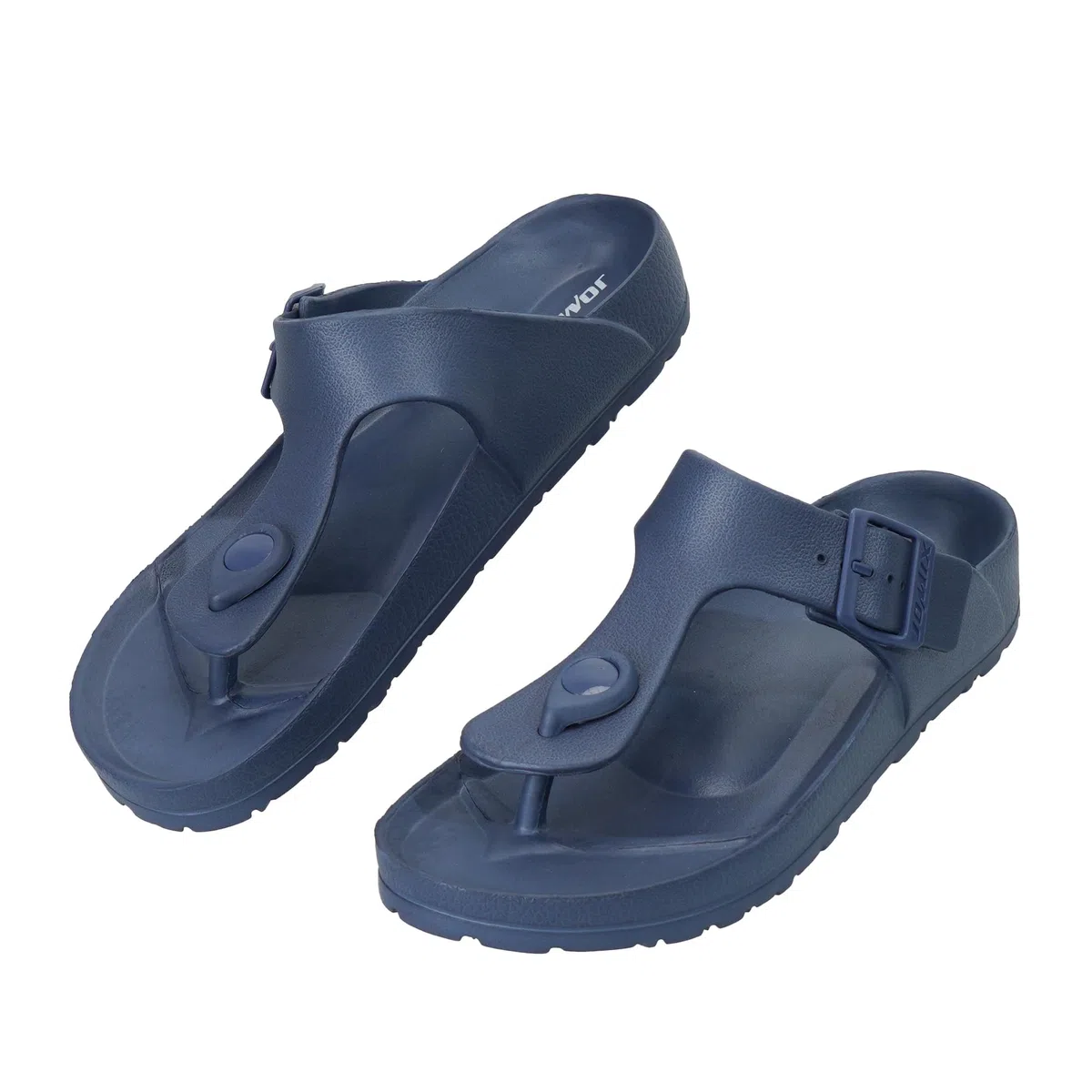 JOMIX Infradito Uomo Estive Ciabatte Eva Ortopediche Sandali con Fibbia Regolabile Gomma Pantofole Antiscivolo Leggere Spiaggia Mare Casa Piscina
