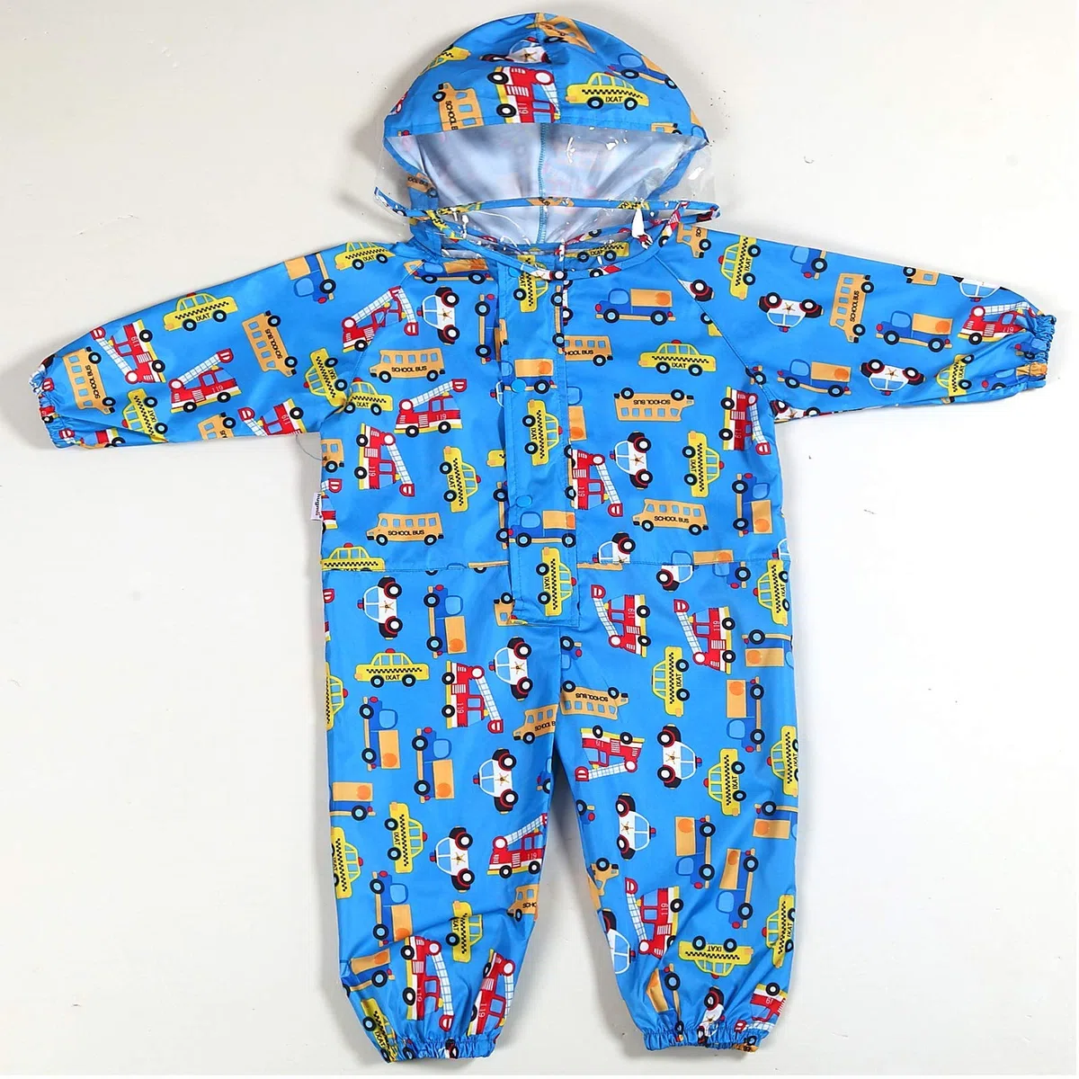 JinBei Bambino Impermeabile Bambini da Pioggia con Cappuccio Ragazzi Antipioggia Giacca Tuta Ragazze Tasca Cerniera Portatile Sportivo Jogging Impermeabili Scuola Unisex Bimbo Bimba 1-10 Anni