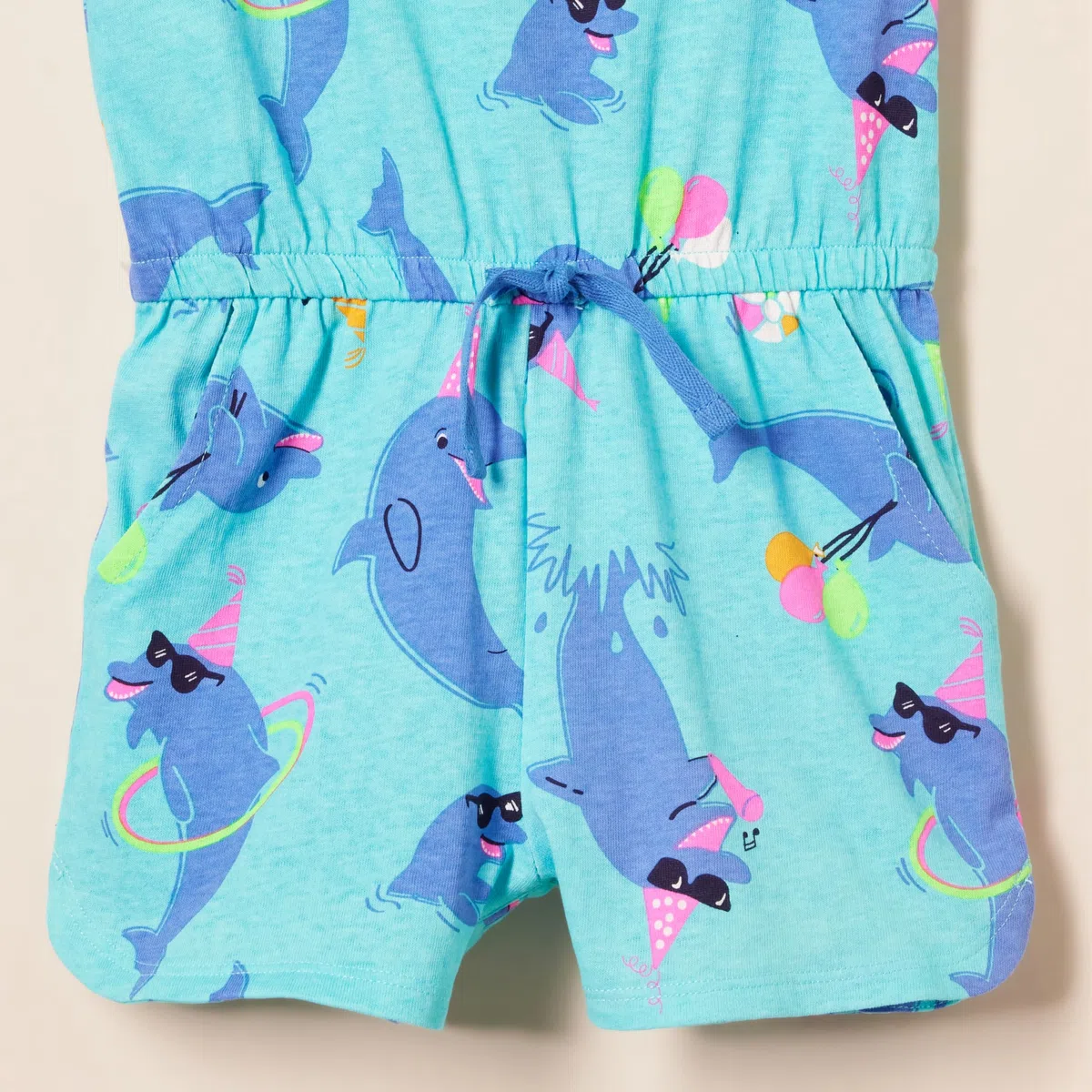 Amazon Essentials Bambine e Ragazze Tuta Corta Smanicata in Maglia