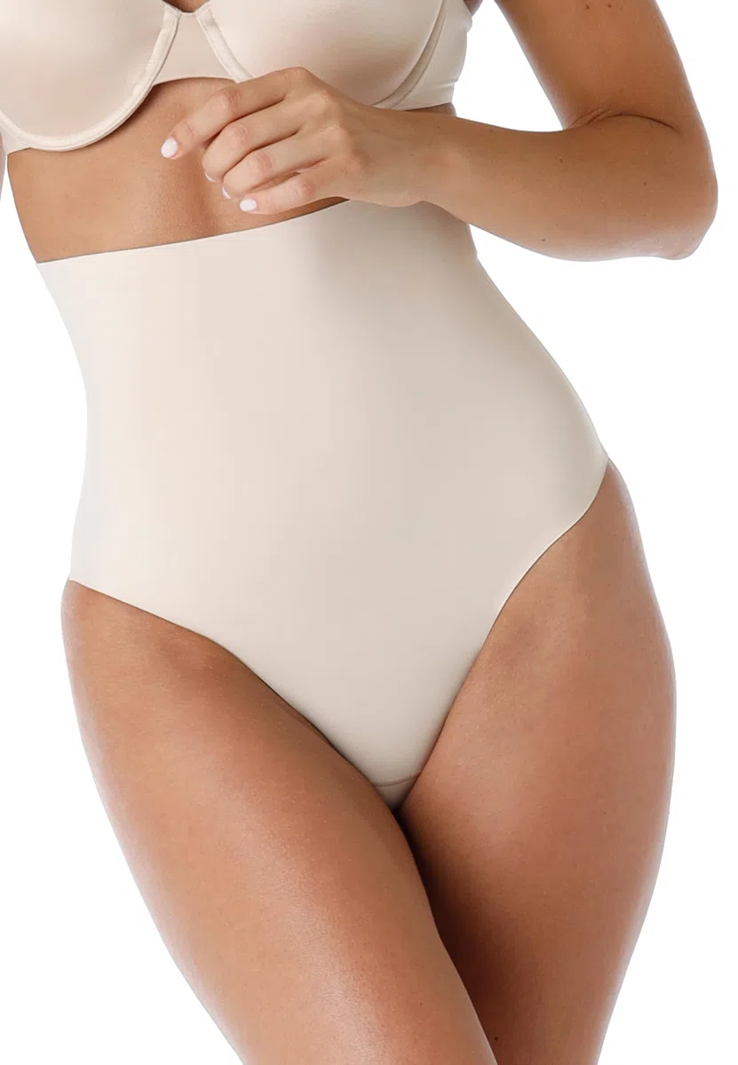 Lovable Guaina Modellante Vita Alta | Microfibra Tecnica | Slip Contenitivo Effetto Pancia Piatta| Shapewear Invisibile Comfort| Smooth Shaping Donna