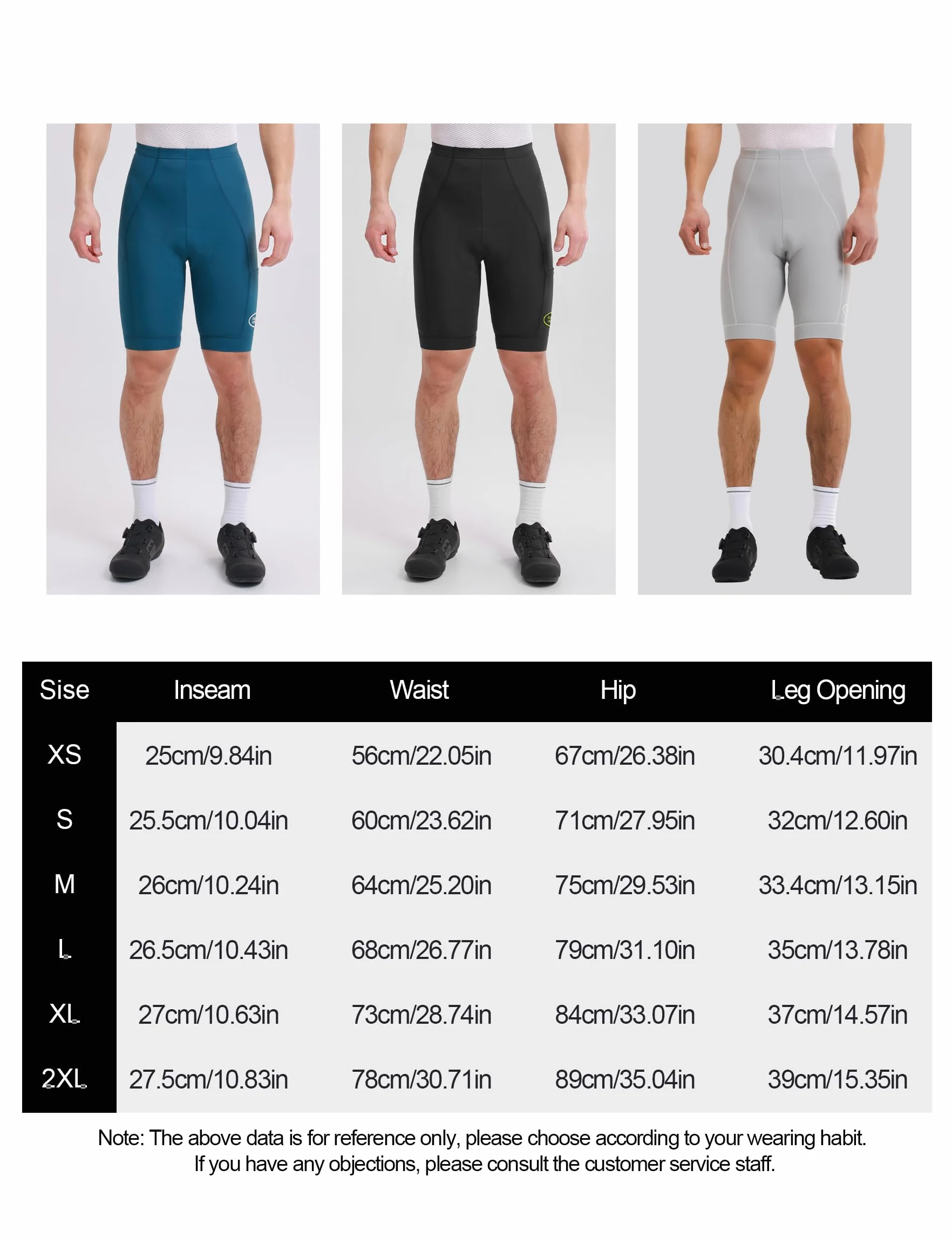 INBIKE Pantaloncini Ciclismo Uomo Pantaloncini MTB Imbottite 3D Pantaloncini Bici da Strada Estivi Intimo MTB Asciugatura Rapida Traspirante