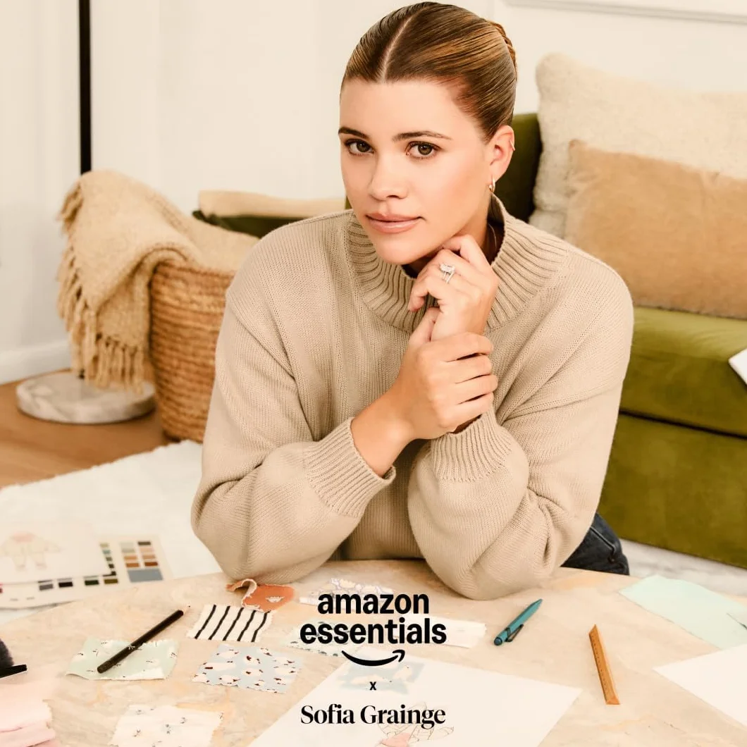 Amazon Essentials x Sofia Grainge Pantaloncini Pull-On in Twill di Cotone Unisex - Bimbi 0-24