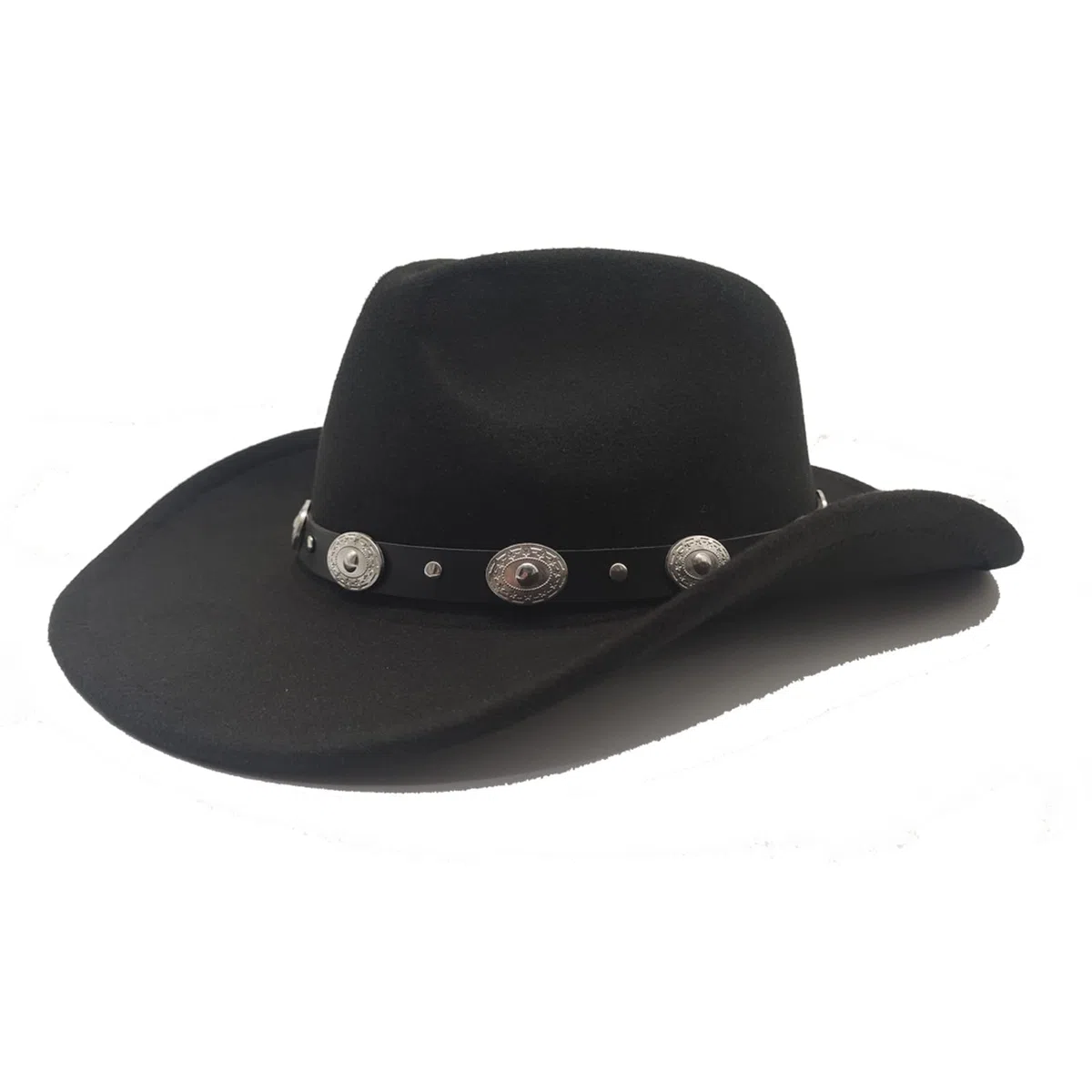 Willheoy Cappello da Cowboy a Tesa Larga Occidentale Western Australia Grande Bordo Unisex Uomo e Donna in Feltro Vintage