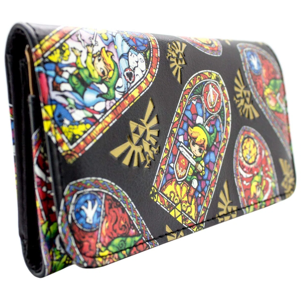 Nintendo Zelda Wind Waker Nero portafoglio