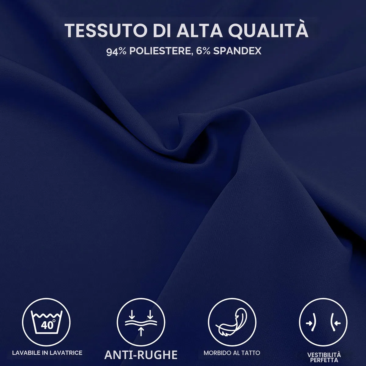 B-well Bella Divisa Sanitaria Donna Elastica | Uniforme Sanitaria Donna | Set con Casacca e Pantalone | Divise Sanitarie | con spandex