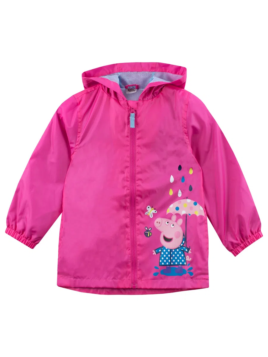 Peppa Pig Impermeabile Impermeabile per ragazze I Giacca rosa per bambini | Età da 12 mesi a 8 anni | Merchandise ufficiale