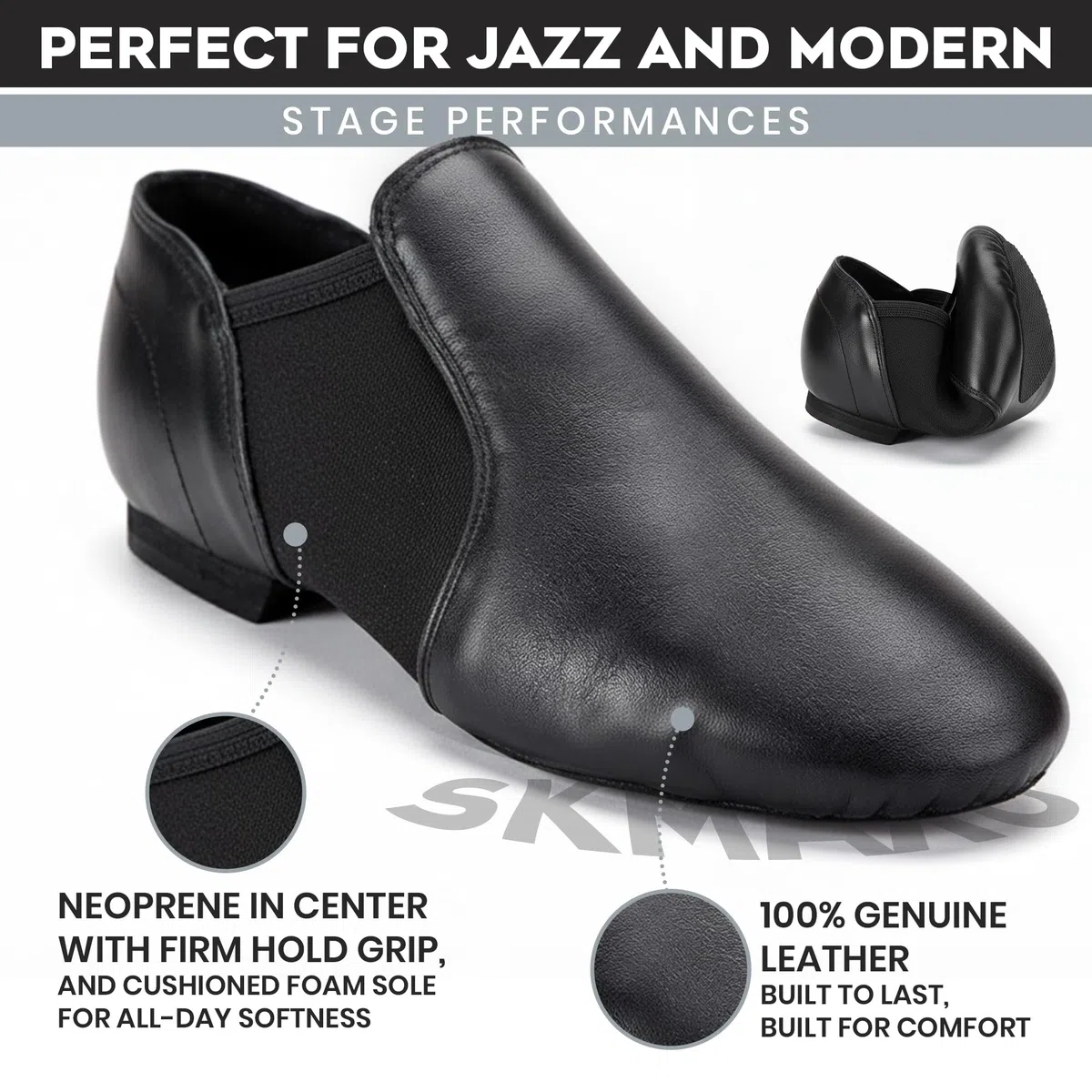 Slip on Jazz Shoes Neoprene Jazz Scarpe Da Danza, Jazz & Scarpe Da Ballo Moderna
