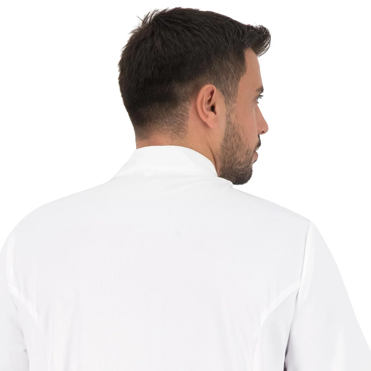PALLTEX Nori SS Giacca Cuoco Uomo e Donna Unisex con i Bottoni Automatici Giacca da Cuoco Ristorante Divisa da Cuoco a Maniche Corte