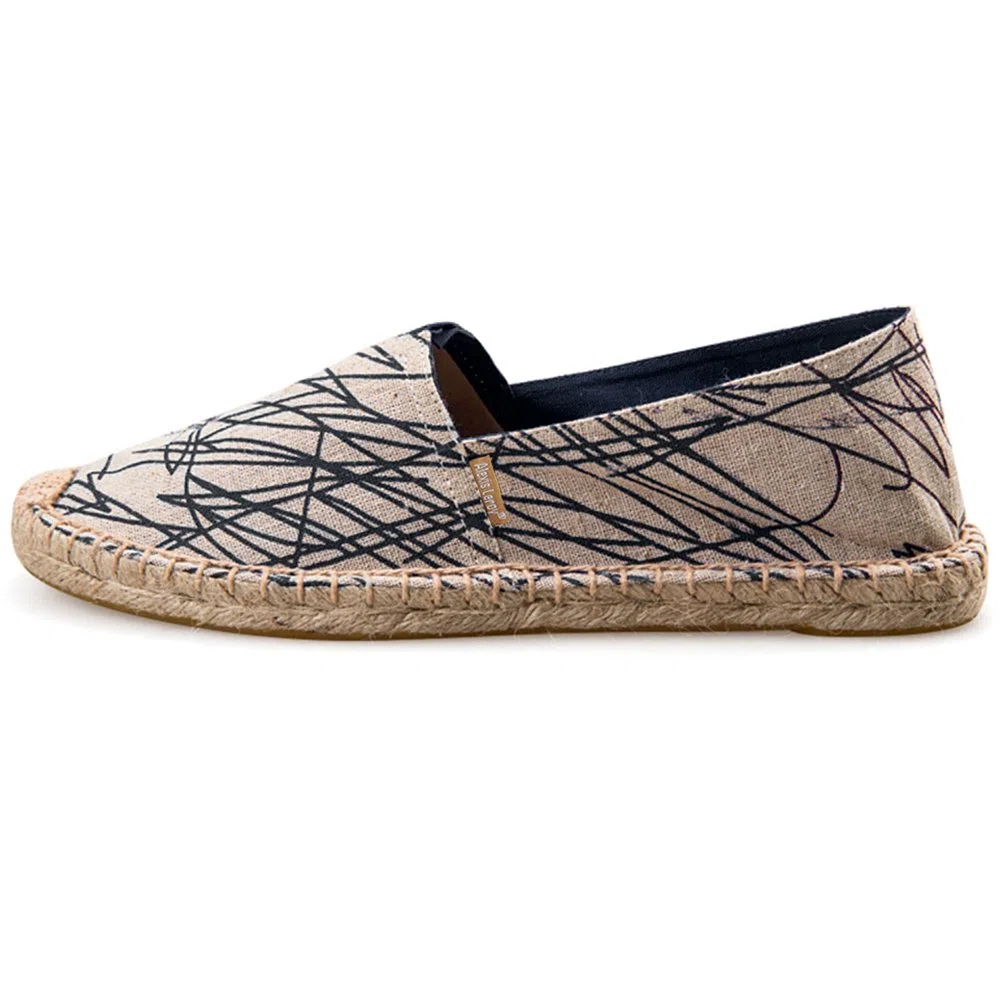 Alexis Leroy Graffiti, Espadrillas di Tela Uomo