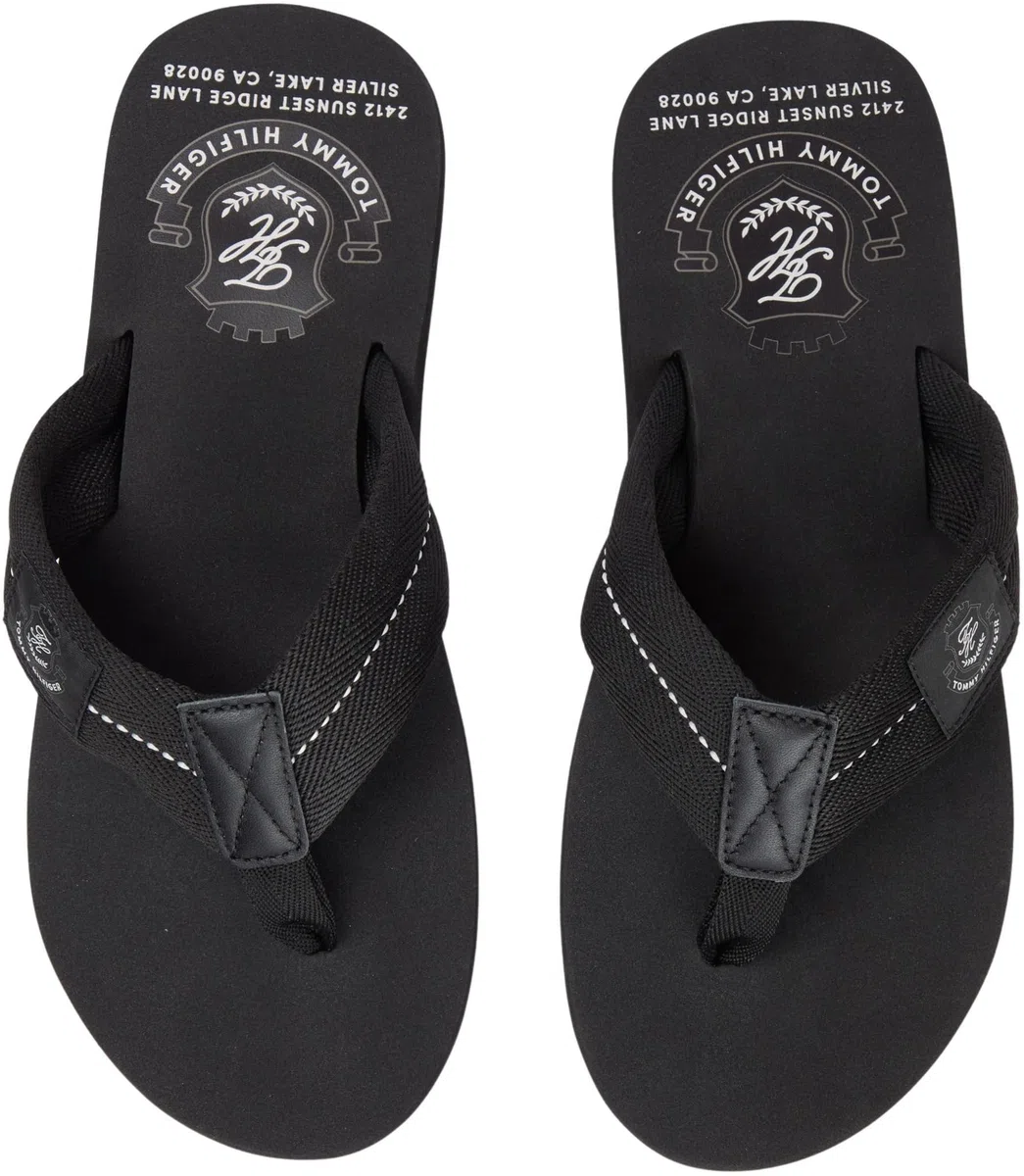 Tommy Hilfiger Patch Hilfiger Beach Sandal Fm0fm05804, Infradito Uomo