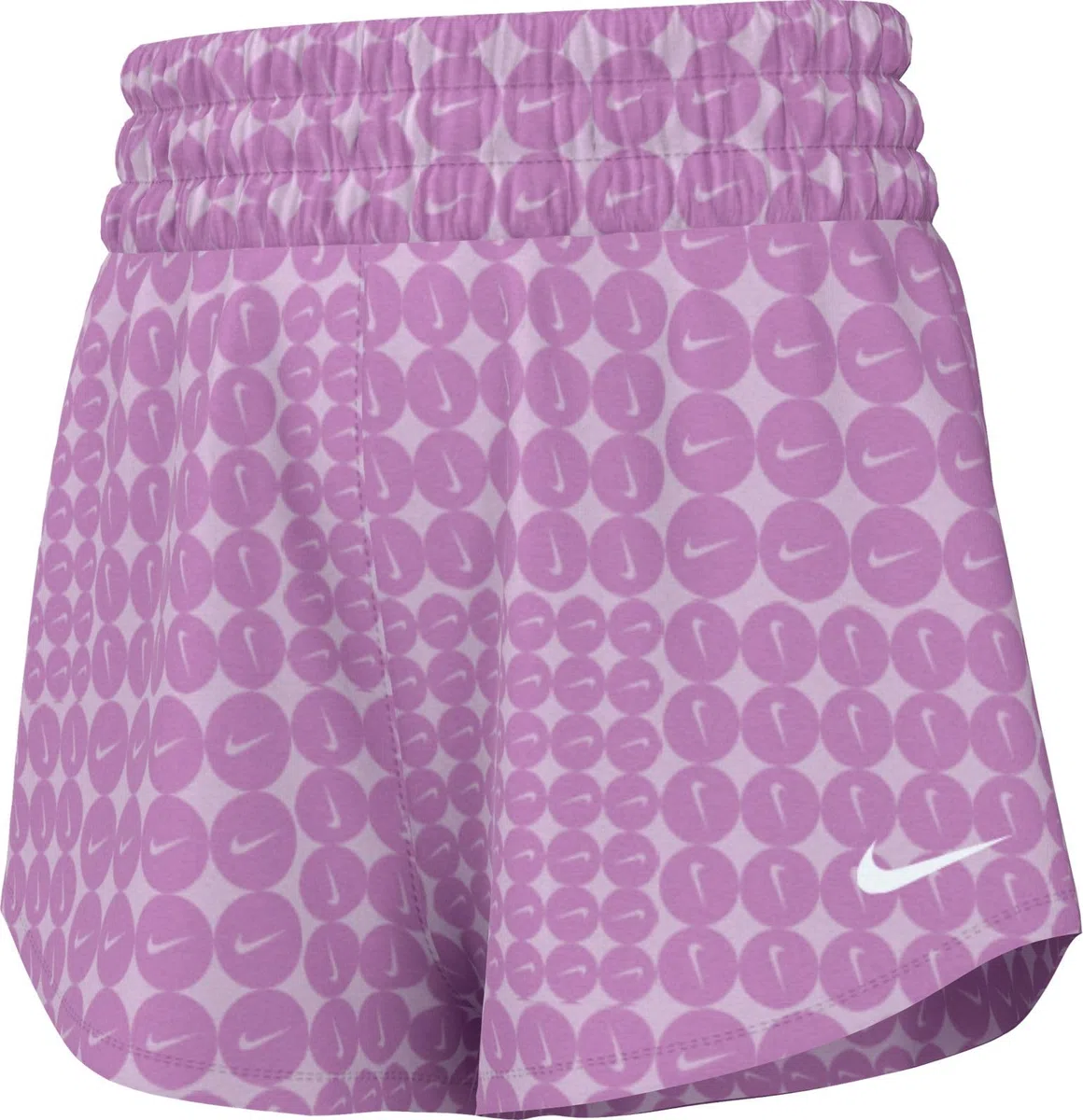Nike - One Webshorts mit Hohem Bund für Ältere Kinder (Mädchen), Pantaloncini a Vita Alta per Bambini più Grandi (Ragazze) Bambine e Ragazze