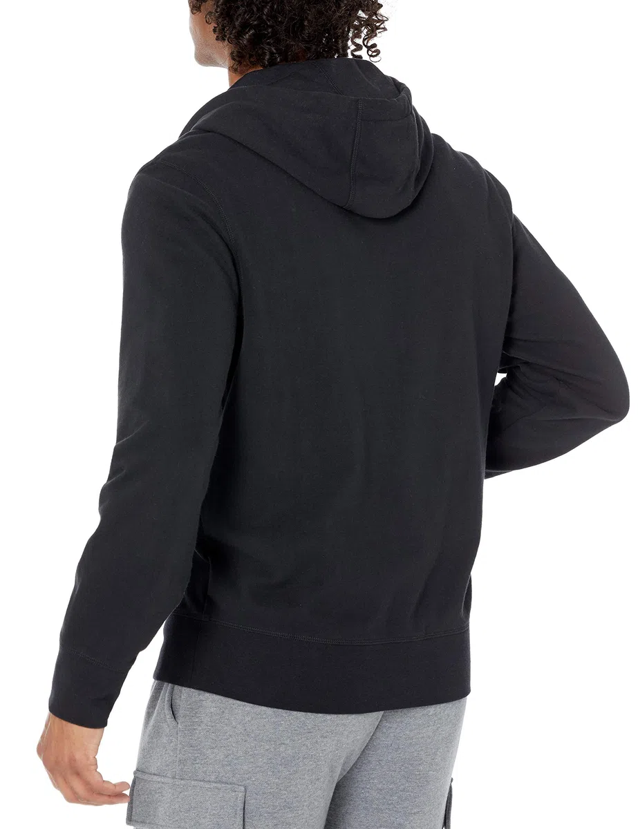 Amazon Essentials Uomo Felpa Leggera con Cappuccio in French Terry con Zip Integrale vestibilità Comoda