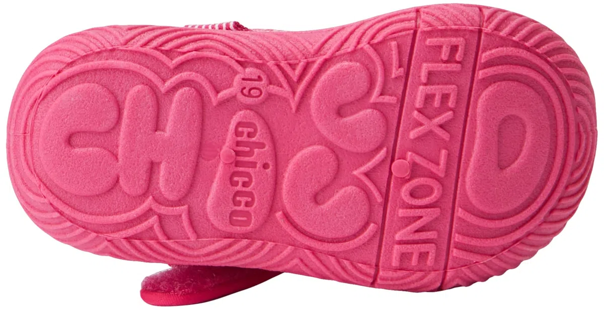 Chicco, Pantofole Bambina, Ciabatte Asilo e Casa, con Comoda Chiusura a Strappo, Designed in Italy