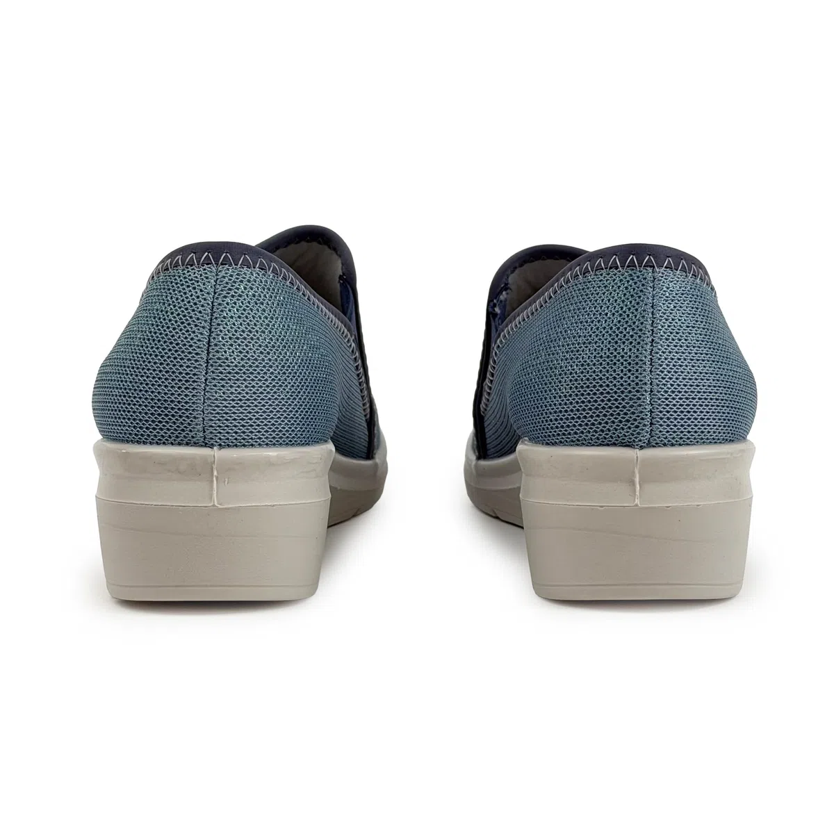 JOMIX Scarpe Donna Slip On Comode con Zeppa Sneakers da Camminata Leggere Traspiranti Senza Lacci Scarpe Casual con Suola Antiscivolo