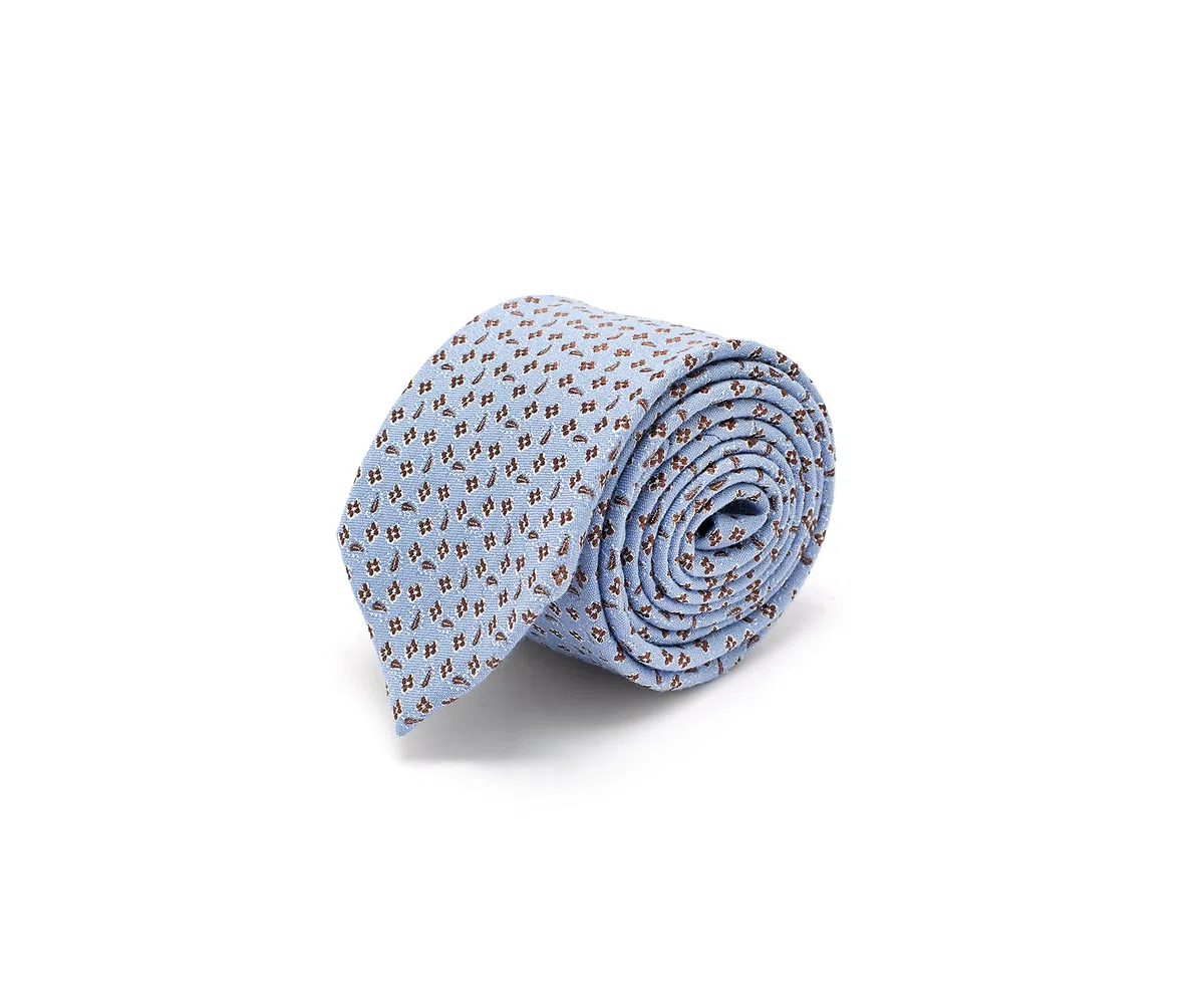 Cravatta Uomo Elegante in Lana e Seta | Cravattino per Completo 148x8 | Cravatte Slim per Vestito da Cerimonia e per Abiti da Lavoro
