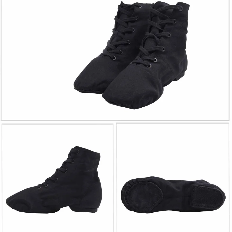 Tela Morbido Scarpe da Ballo Jazz Swing Ballet Ginnastica Sport Fitness Allenamento Yoga per Le Ragazze Bimba Donna delle Signore Uomini