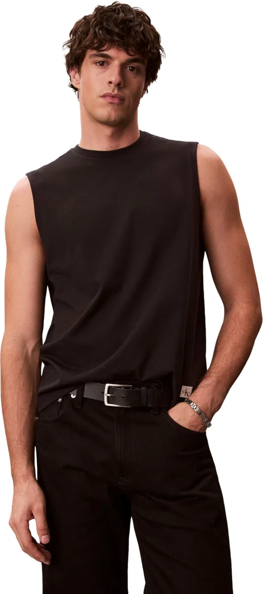 Calvin Klein 30s Jersey Badge Muscle Tank Lv04rf273g Canotta Uomo