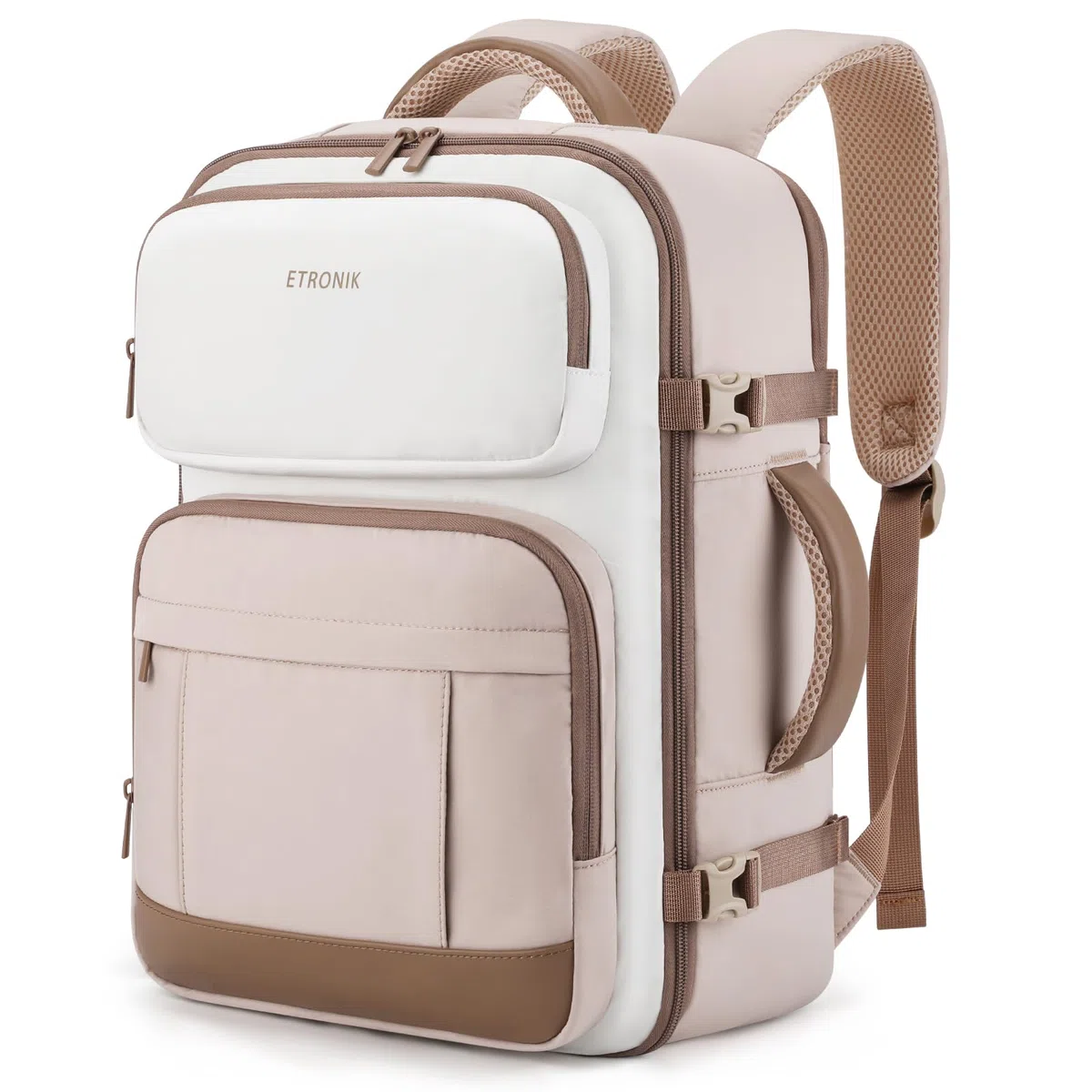 ETRONIK Zaino Ryanair 40x30x20, 24L Zaino Da Viaggio Con Numerose Tasche, Zaino PC Impermeabile Per 15 PC Portatile Con Tasca Umida, Bagaglio A Mano 40X30X20 Per Easyjet ITA Airways & Volotea
