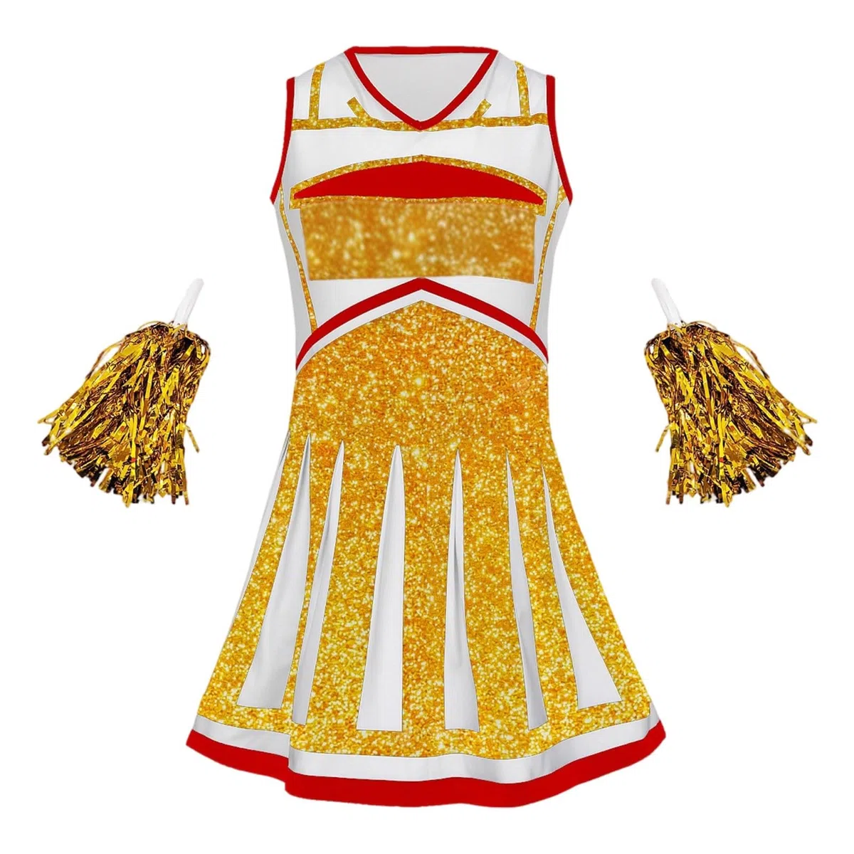 Abito corto per le donne gonna cheerleader uniforme cheerleader ragazze abito pieghettato sport abiti da sera alla moda per spettacoli di danza abiti sexy di tendenza primavera estate