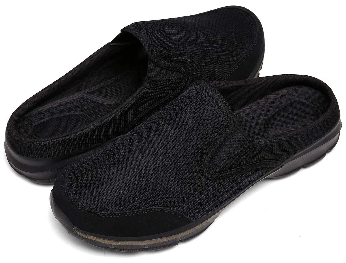 INMINPIN Zoccoli Donna Uomo Cotone Sabot Traspiranti Comode Pantofole da Casa Leggero Antiscivolo Ciabatte all'aperto