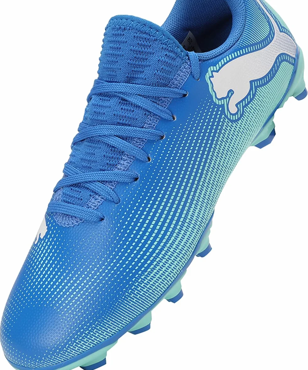 PUMA Future 7 Play Fg/Ag Jr Soccer Shoe, Unisex - Bambini e ragazzi