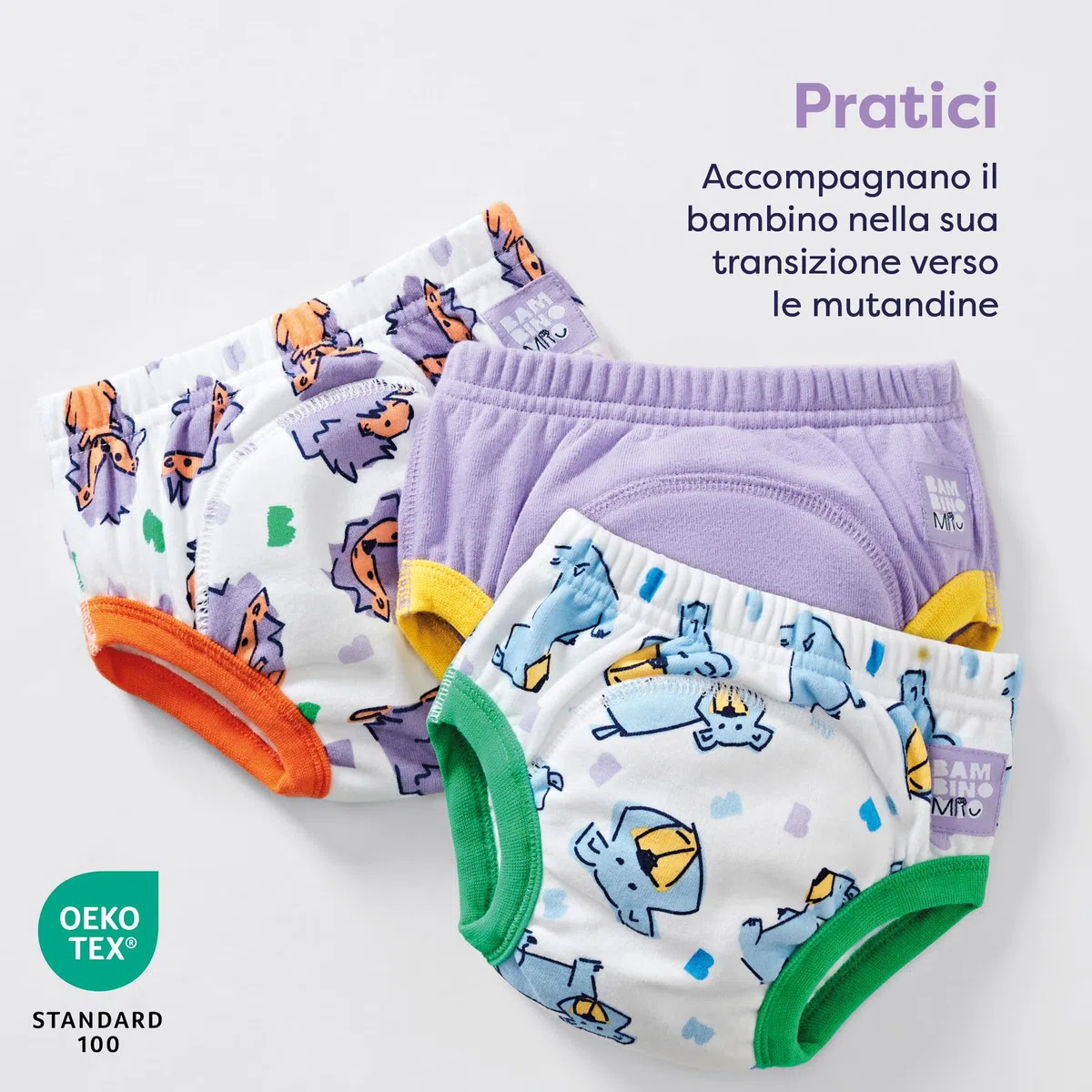 Bambino Mio, Mutandina Allenatrice, Confezione da 3