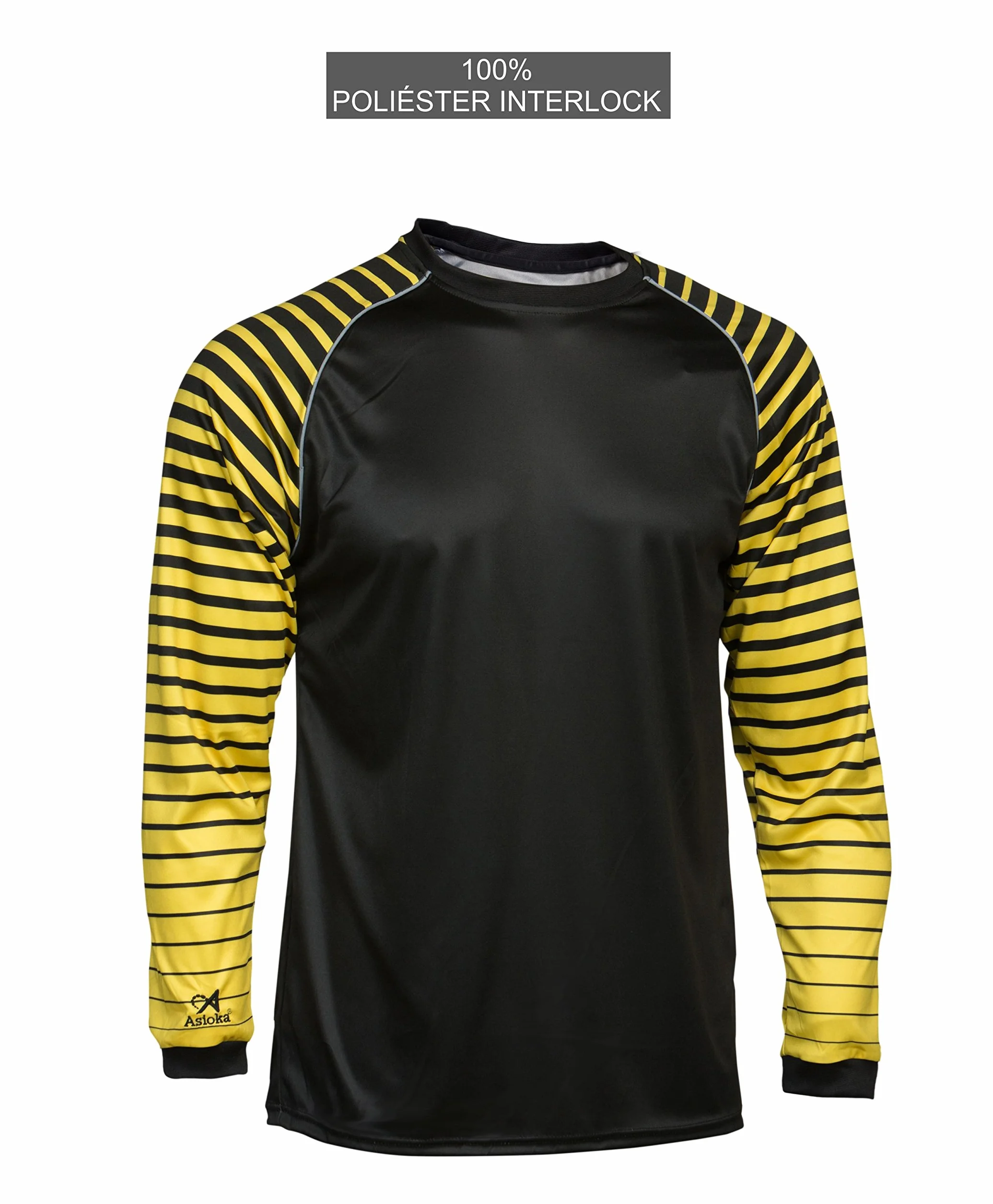 Asioka 157/17n Maglietta da Portiere a Maniche Lunghe Unisex - Bambini e Ragazzi