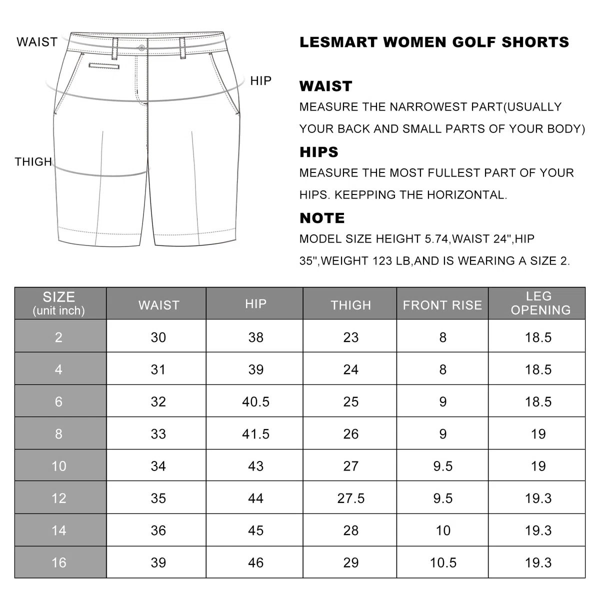 Lesmart Pantaloncini da golf da donna, leggeri, elasticizzati, al ginocchio, lunghezza al ginocchio, da donna, bermuda