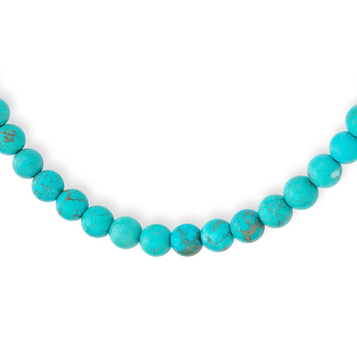Collana girocollo classica semplice annodata a mano con filo di perle rotonde da 10MM in pietre semipreziose, gioielli occidentali per donne, chiusura a barretta, lunghezza 15 17 19 pollici.