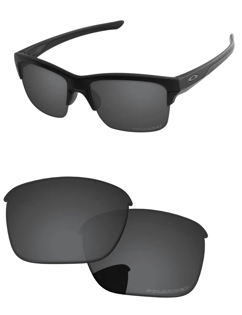 Lenti di ricambio per occhiali da sole Oakley Thinlink OO9316, Nero grigio, Thinlink