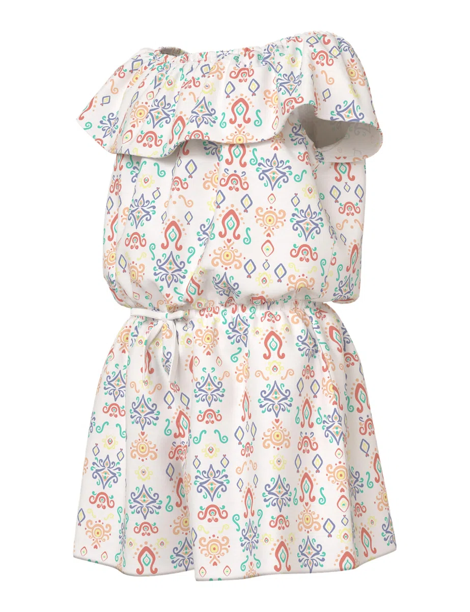 NAME IT Nkfvinaya Ss Playsuit Fffff Noos Nkfvinaya Ss Playsuit Fffff Noos Bambine e ragazze (Pacco da 1)