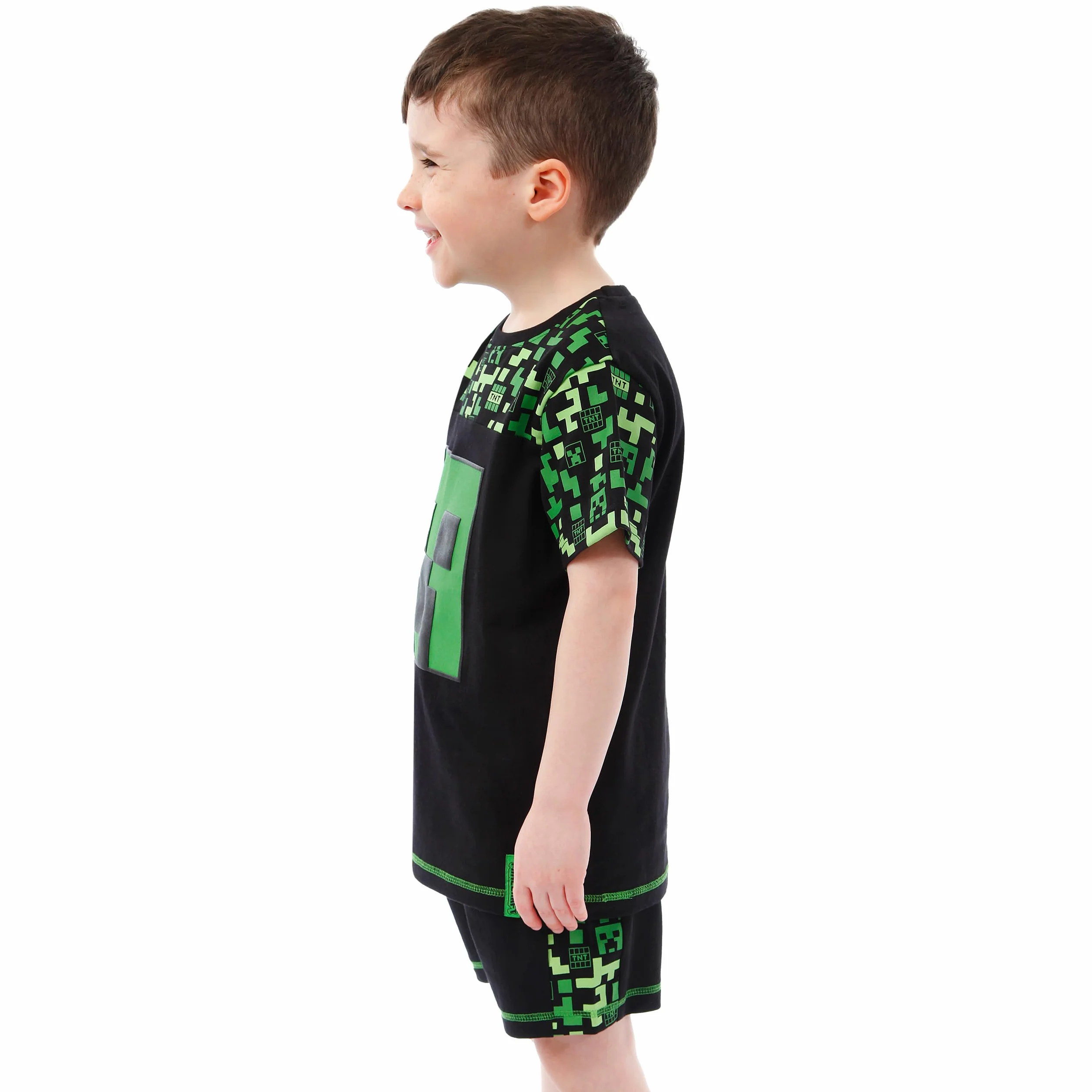Minecraft Vestito Bambino | Creeper Maglietta Ragazzo | Maglietta E Pantaloncini Ragazzo