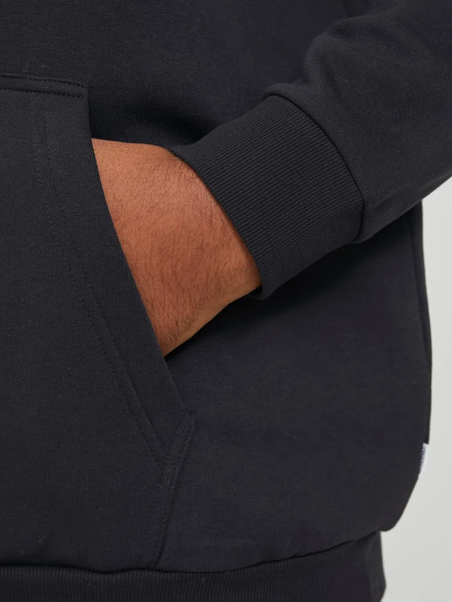 JACK & JONES Hoodie Plain Hoodie