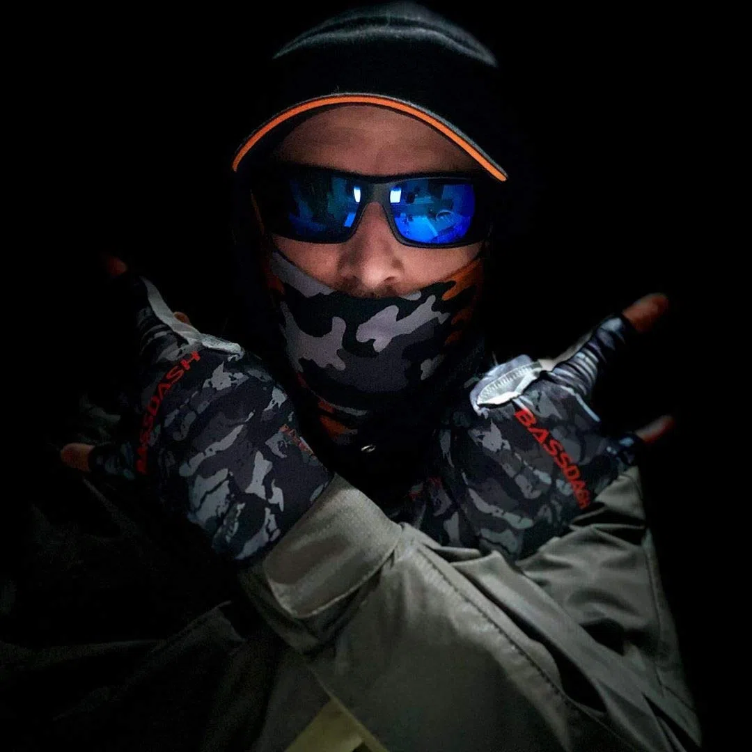 Bassdash BASSDASGH Altime Guanti da pesca senza dita con protezione solare UPF 50+ per uomo e donna per kayak pagaia escursionismo ciclismo guida tiro allenamento