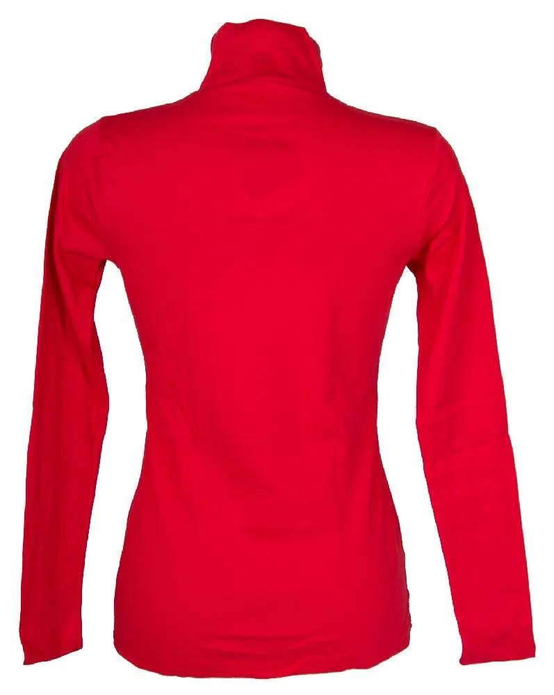 RAGNO Lupetto Mezzo Collo Donna Maglia Manica Lunga Caldo biocotton Articolo D136TV
