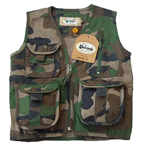 fratelliditalia.org Gilet smanicato giacca giubbino bimbo bambino baby cotone mimetico