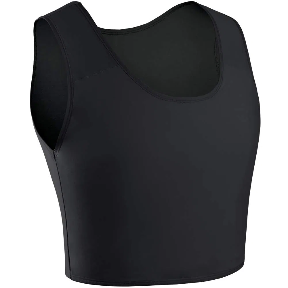 XUJI Transgender Tomboy FTM traspirante mezzo petto Binder