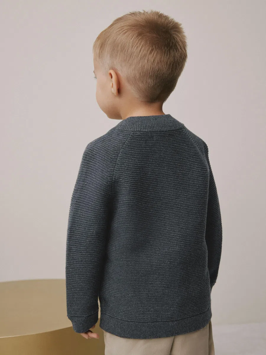 NEXT Ragazzo Cardigan con Zip