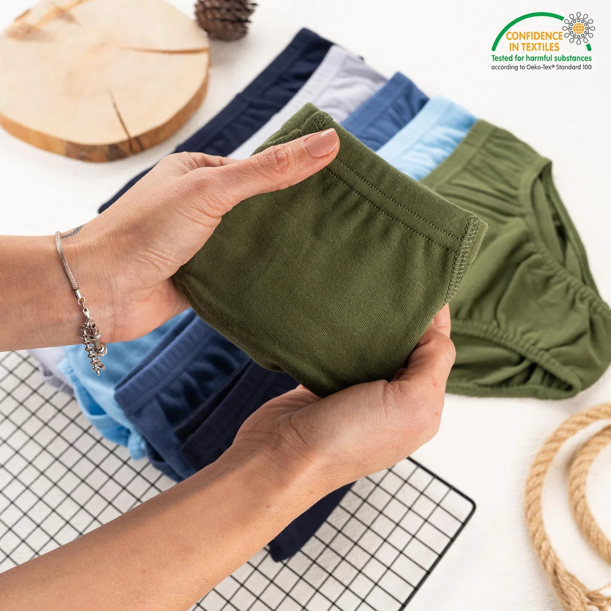 LOREZA ® 10 Slip Bambino in Cotone Ragazzi Biancheria Intimo Mutande 2-15 Anni