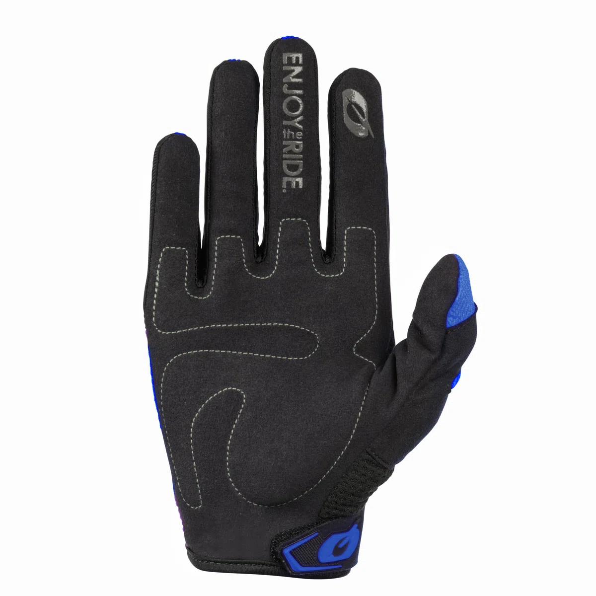 O'NEAL | Guanti Moto & Motocross | MX MTB FR Downhill | Vestibilità, Materiale permeabile all'aria | Guanto Element RACEWEAR V.24 | Adulti | Nero Blu | Taglia L