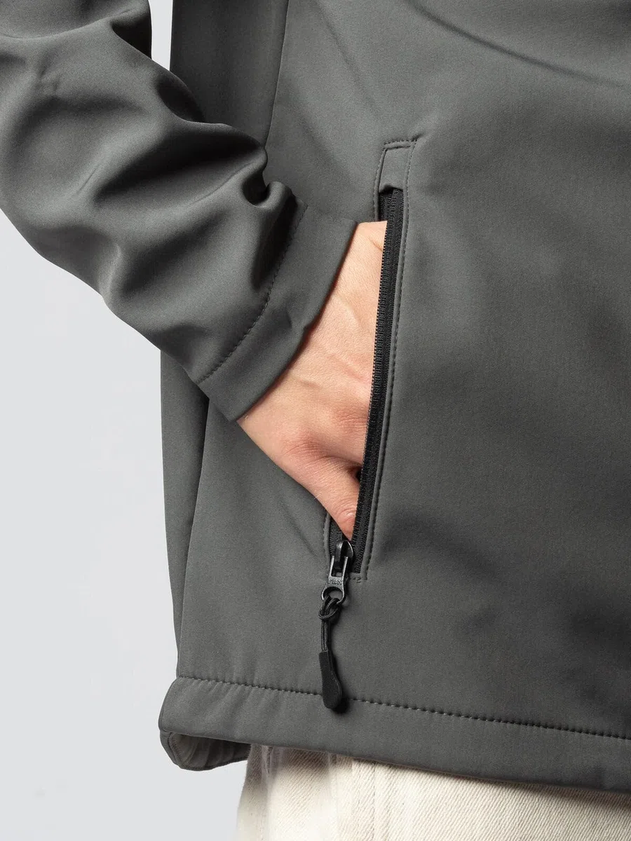 CHEMAGLIETTE! Giacca Da Lavoro Softshell, 96% Poliestere, 4% Elastan, Sport Outdoor, Con Tasche