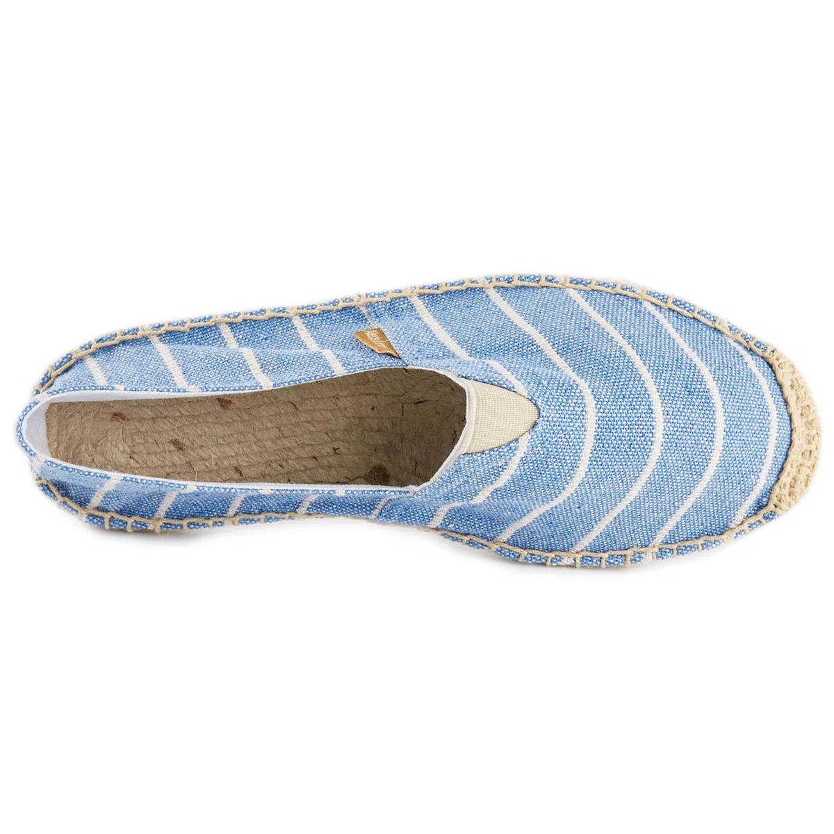 Alexis Leroy A Strisce Scarpe di Lino Slip On Espadrillas Loafer Scarpe da Uomo