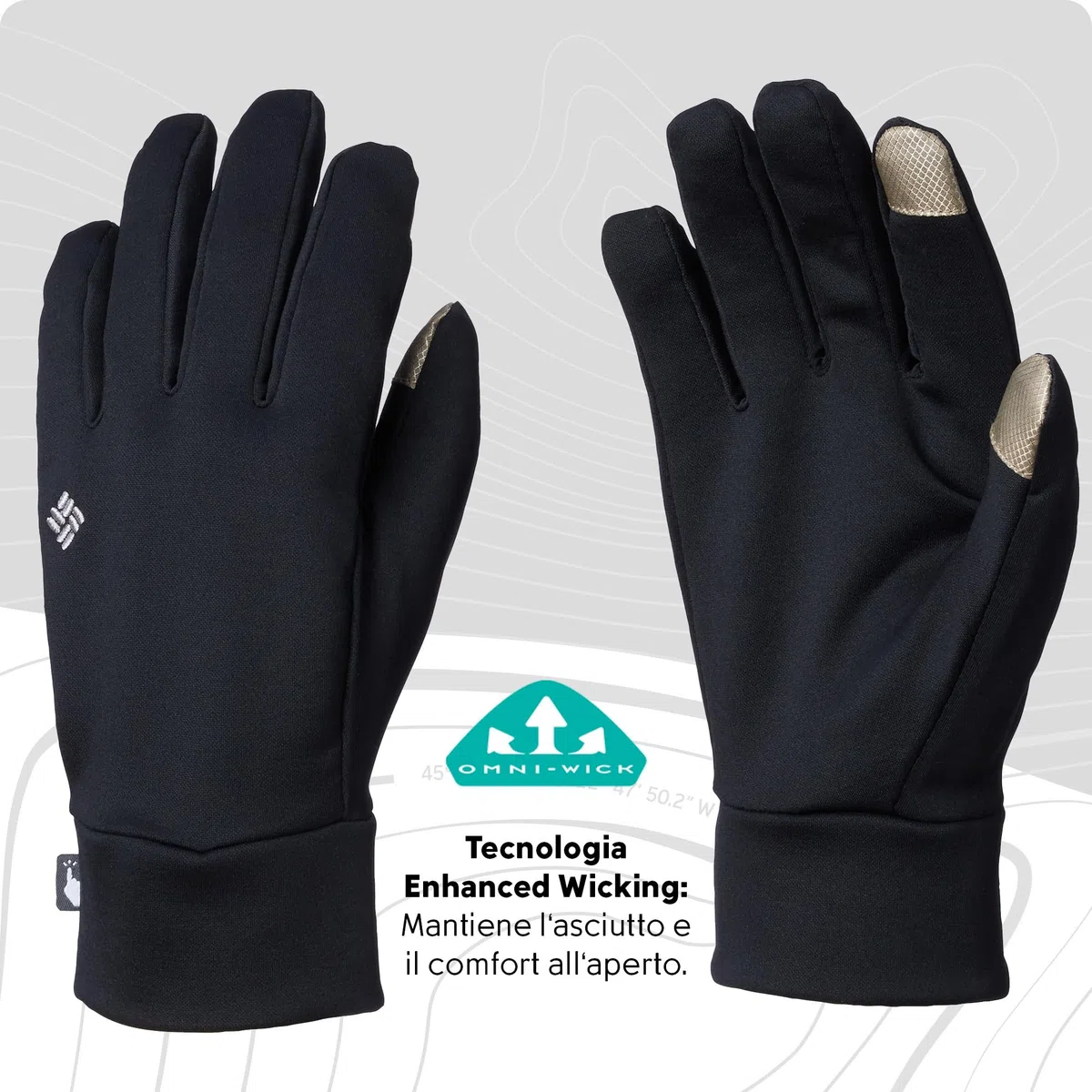 Columbia Omni-heat Touch Glove Liner Guanti Invernali Unisex - Adulto (Pacco da 1)