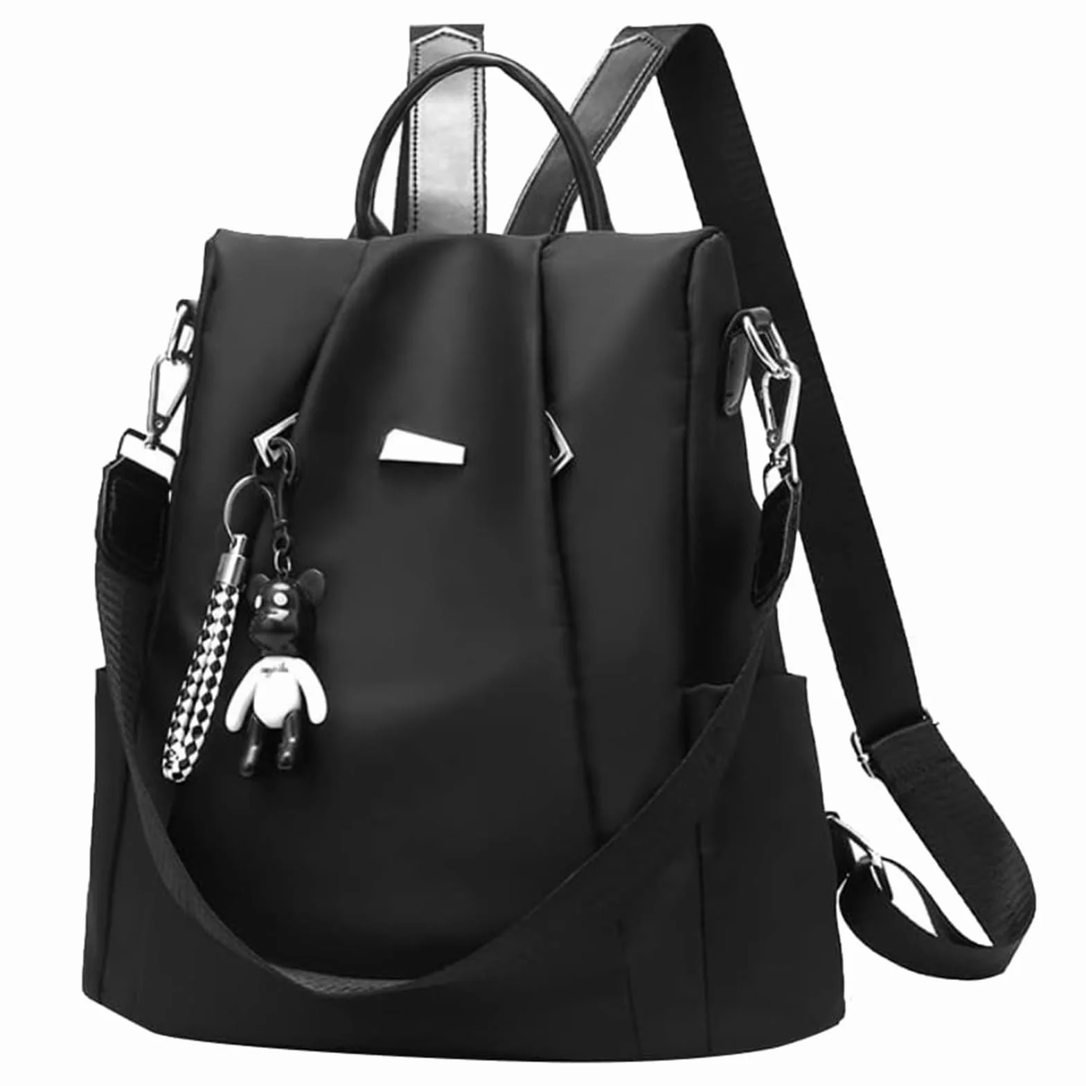 Eshow Zaino Da Donna Antifurto, Zainetto Multifunzionale, Borsa Casual ed Moda per Viaggio, Scuola, Lavoro, Shopping, Visite e Università