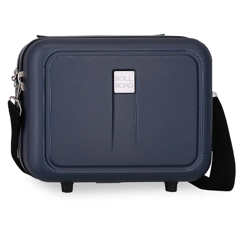 Roll Road Cambogia Beauty case adattabile blu 29 x 21 x 15 cm rigido ABS 9,14 L 0,8 kg, blu, Necessità adattabile