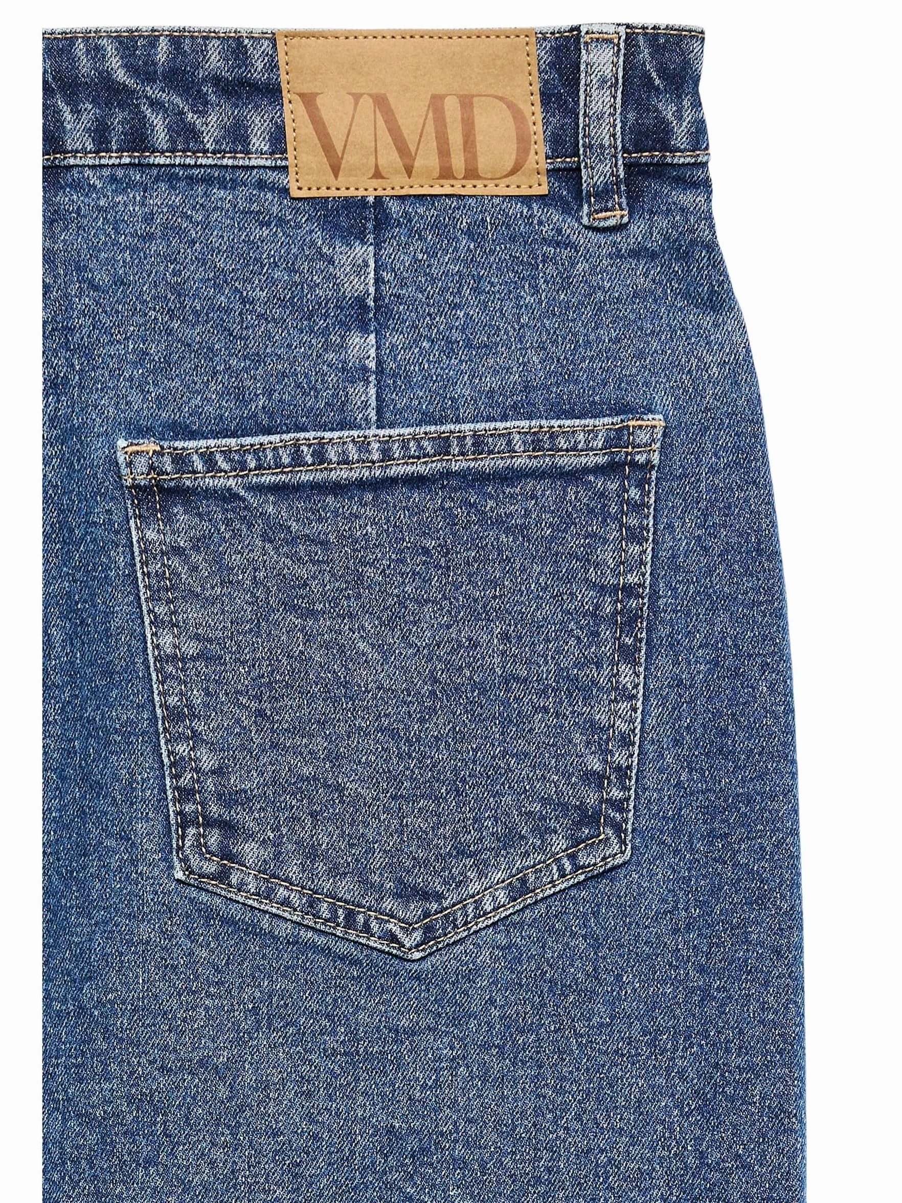 VERO MODA Denim Skirt VMVERI High Waist Midi Skirt
