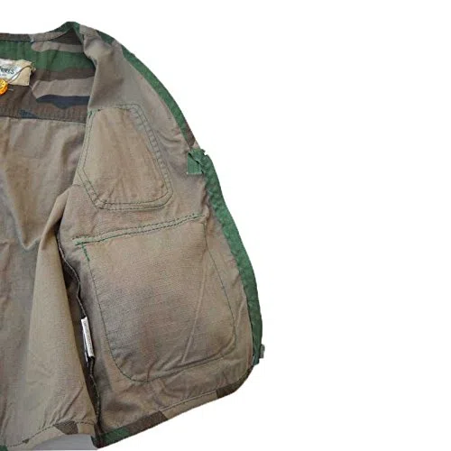 fratelliditalia.org Gilet smanicato giacca giubbino bimbo bambino baby cotone mimetico