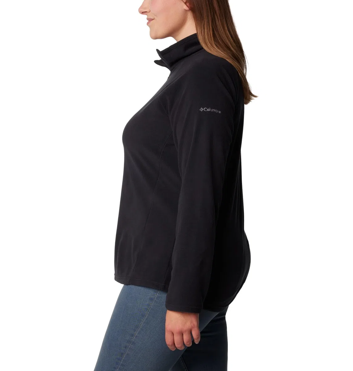 Columbia Glacial IV, Maglione in pile con cerniera a mezza lunghezza, Donna, Rosso (Beet Red/Daredevil), Taglia XL