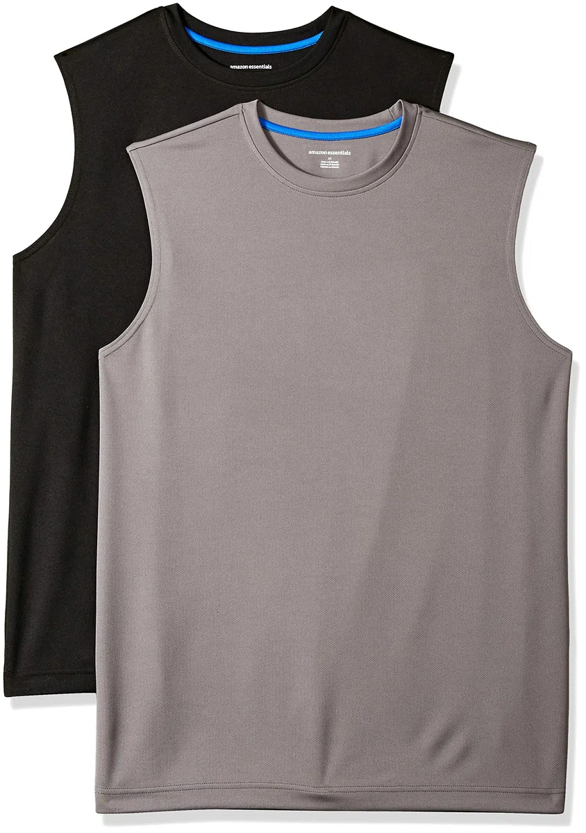 Amazon Essentials Uomo Canotta Tecnica Sportiva Active Performance
